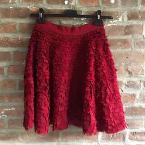 Adam Lippes hand sewn silk skirt